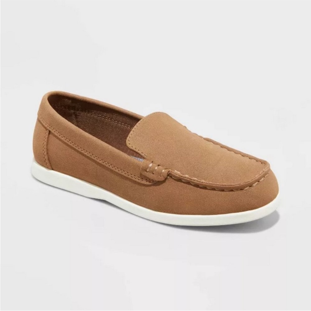 Boys' Alden Faux Suede Slip-On Loafers
-Cat & Jack™ Cognac